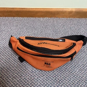 Vintage Spalding Official NBA Game Ball Basketball Bauchtasche / Hüfttasche Tasche Orange - Bild 1 von 7