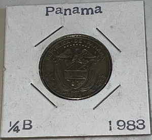 Münze Panama 1/4 Balboa 1983 - Bild 1 von 6