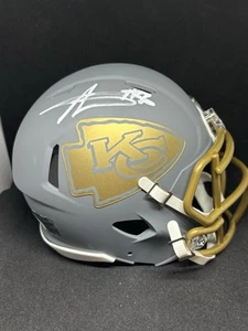 KANSAS CITY CHIEFS GEORGE KARLAFTIS SIGNED MINI NFL HELMET JSA COA SUPER BOWL - Picture 1 of 2