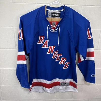 Camiseta deportiva de hockey Reebok Marian Gaborik #10 New York Rangers NHL talla XL azul Foto 1 de 4