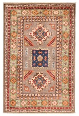 3'3" x 4'10" Hand Knotted Oriental Carpet Traditional Wool Area Rug - Image 1 of 4