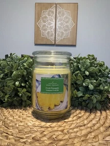 Ashland Fresh Pineapple Scented Candle New  17 oz Large Jar Scented DISCONTINUED - Picture 1 of 1