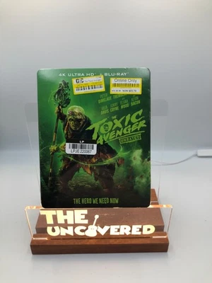 The Toxic Avenger - Unrated Ed. w. Steelbook (4K UHD + Blu-ray, Region Free) NEW Foto 1 de 3