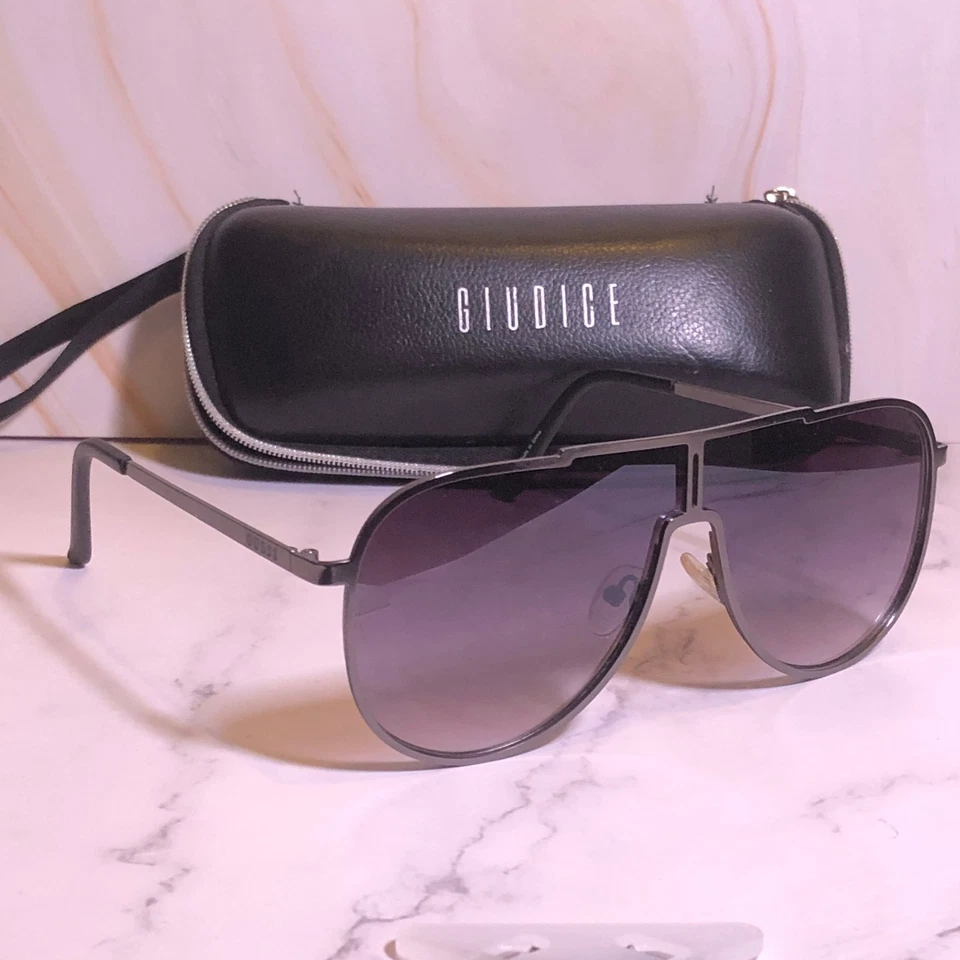 Gafas de sol Guess GF0199 02B negras grises degradadas con marco de metal para hombre 00-00-140 Foto 1 de 4