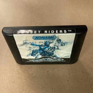 B - Sunset Riders - Sega Mega Drive Game - Good Condition - Bild 1 von 2