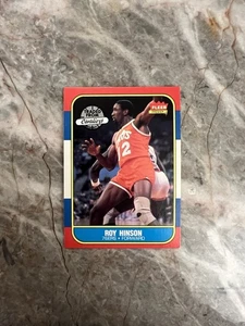 1986 Fleer Basketball Roy Hinson Karte # 46 - Bild 1 von 3