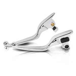 Handle Brake Clutch Levers For Harley Softail Low Rider / Fat Boy / Sport Glide - Picture 1 of 7
