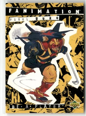 1994-95 UPPER DECK BE A PLAYER #R177 PAVEL BURE VANCOUVER CANUCKS - Image 1 of 2