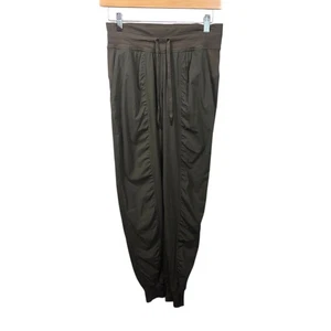 Lululemon Dance Studio Jogger Pants Casual Activewear Dark Olive Womens Size 4 - Picture 1 of 8