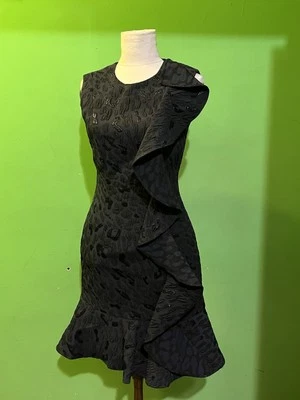 BCBGMAXAZRIA Vestido, Elegante, Azul Marino Talla 0 Foto 1 de 3