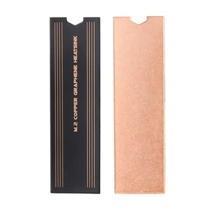 Autocollant refroidissement disque dur dissipateur thermique métal cuivre M.2 pour ordinateur portable - Photo 1/8
