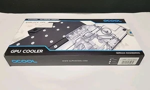 Alphacool Eisblock Aurora Acryl GPX-N Water Block with Backplate RTC 4089 4090 - Afbeelding 1 van 5