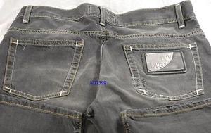 $ 750 Love Moschino Herren Jeans 33 (~33") Zick-Zack-Nähte Business Freizeit stilvoll NEU - Bild 1 von 11