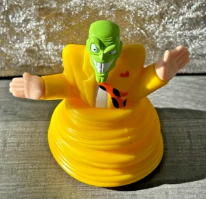 The Mask Spinning Mask Burger King Kids Club Meal 1998 Toy Figure Official Yello - Picture 1 of 13
