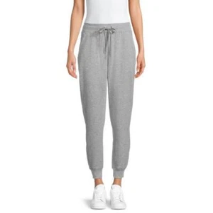 NEW NWT Gray Sz XXXL / 22 Elastic Waist Jogger Soft Sweatpants Side Pockets - Picture 1 of 3