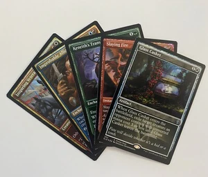 MTG *FOIL* ELD Promo Pack Exclusives (5) Throne Of Eldraine NM/MT - Picture 1 of 10