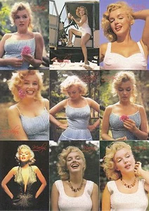 JUEGO DE 72 TARJETAS BASE DE PELÍCULA MARILYN MONROE SHAW FAMILY ARCHIVES 2007 BREYGENT - Imagen 1 de 2