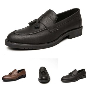 Men Pointy Toe Oxfords Tassels Slip on Party Dress Formal Business Shoes 38-44 L
