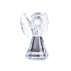 Estatuilla de ángel de cristal transparente de vidrio coleccionable adorno de ángel decoración del hogar - Imagen 1 de 3