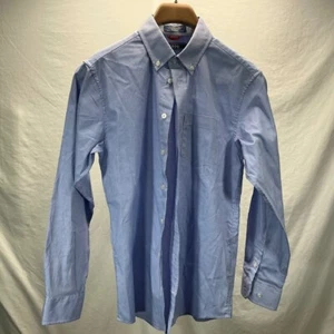 IZOD Button-Down Shirt Stretch Long Sleeve Light Blue Kids Size L/G 14-16 - Picture 1 of 6