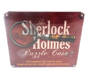 The Sherlock Holmes Puzzle Case Game 120 Enigmas to Solve NEW FACTORY SEALED - Picture 1 of 4