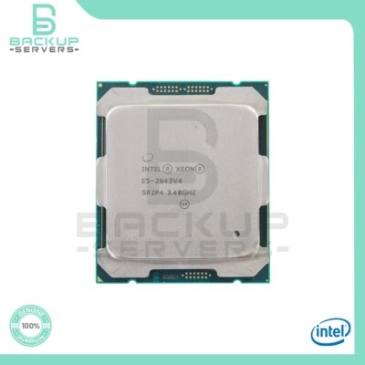 SR2P4 Intel Xeon E5-2643V4 6-Core 3.40GHz 9.60GT/s 20MB LGA2011 135W Processor - Image 1 of 3