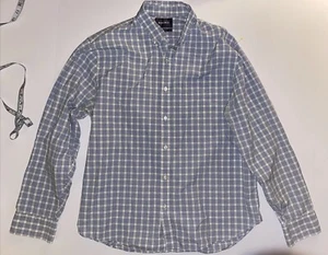 Bonobos Button Down Shirt Mens XL Long Standard Fit Long Sleeve Blue White - Picture 1 of 6