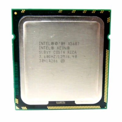 Intel Xeon X5687 3.6GHz Quad-Core SLBVE LGA1366 12MB 130 W CPU Processor - Image 1 of 4