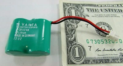 Nuevos paquetes de baterías de iones de litio Varta 6V 950mAh, dos celdas de 3V en serie 2/CR1/2AA Foto 1 de 4