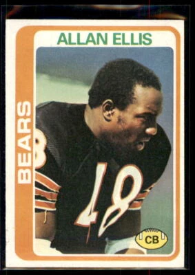 1978 Topps Allan Ellis #132 Chicago Bears - Image 1 of 2