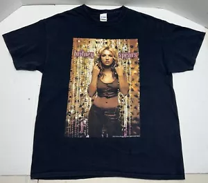 Britney Spears From The “Oops I Did It Again Tour” Black Unisex T-Shirt Adult LG - Picture 1 of 8