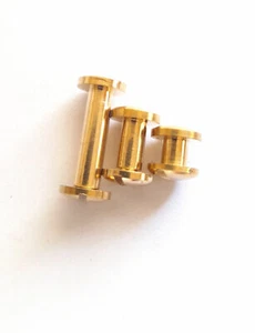 Chicago Screw Solid Brass 8mm Cambered Head 4mm, 8mm or 15mm high - Picture 1 of 20