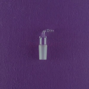 Lab Vacuum/inlet Gas Adapter with Joint 24/40 90 bent - Picture 1 of 1