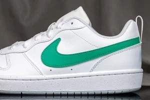 NIKE COURT BOROUGH LOW RECRAF shoes for boys, NEW & AUTHENTIC, size (YOUTH) 7 - Picture 1 of 7