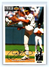 1994 Upper Deck Collectors Choice Dennis Eckersley Oakland Athletics #495