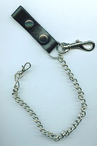 Schlüsselkette Gürtel Security Chain Messerkette Kette für Geldbörse - Bild 1 von 1
