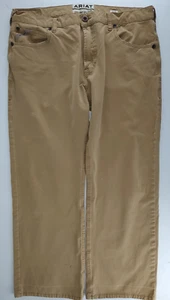 Ariat Denim M5 Pantalone Uomo Tan 34x32* (Fit 34x28) Vestibilità Dritta/Gamba Leggi Usato - Foto 1 di 5