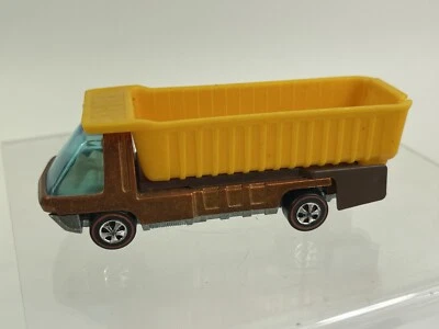 Original 1969 Hot Wheels Redline heavyweights Brown Bronze Dump Truck  Excellent - Image 1 of 4