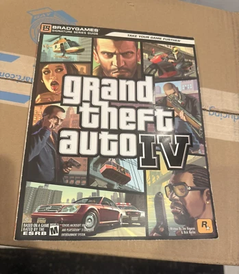🚓 Grand Theft Auto 🚨 IV by Rockstar Games Staff & Rockstar 2008 Strategy Guide - Image 1 of 4