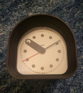 Orologio da tavolo Alessi O2/R OPTIC -Design Joe Colombo con scatola originale - Foto 1 di 12