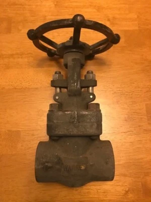 Warren 851-t , 1-1/4" Forged Gate Valve,threaded ends NEW OPEN BOX FAST SHIPPING - Image 1 of 2