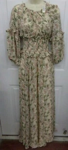 MAX STUDIO Floribun Maxi Long Dress Floral Women's Size XS NWT - Picture 1 of 3
