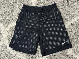 Lot Of 2 Nike Girl's Dri-Fit Mesh Training Shorts Black& Red Size L - Picture 1 of 10