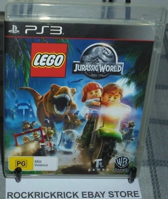 PLAYSTATION 3 GAME JURASSIC WORLD INCLUDES MANUAL PAL - Image 1 of 3