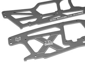 HPi Racing Savage XL Gray Alloy Main chassis Set HPI73941 - Picture 1 of 1