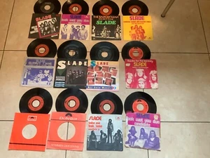 Slade-Singlesammlung12mit Cover-Dutch(Netherland)Vinyl sehr gut bis gutCover gut - Bild 1 von 1