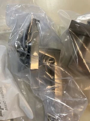 Palanca de puerta de paso izquierda Helios Emtek 5110HLOUS15LH - níquel satinado Foto 1 de 4