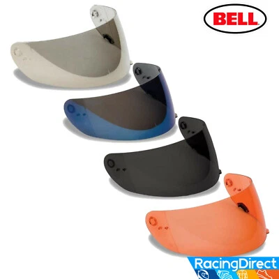Bell Click Release Shield - Qualifier Vortex RS1+ Helmet Visor - Blue Silver ++ Foto 1 de 2
