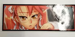 "Saya Takagi | Highschool of the Dead PEGATINA DE ANIME Coche 8"" x 3" - Imagen 1 de 5