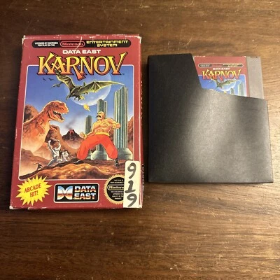 Karnov (Nintendo NES, 1988) COMPLETE CIB - Tested - Authentic - Image 1 of 4